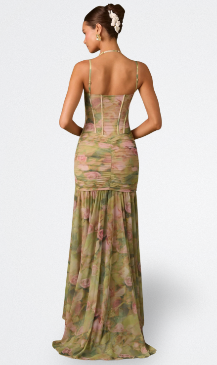 Isamara | Robe longue à corset