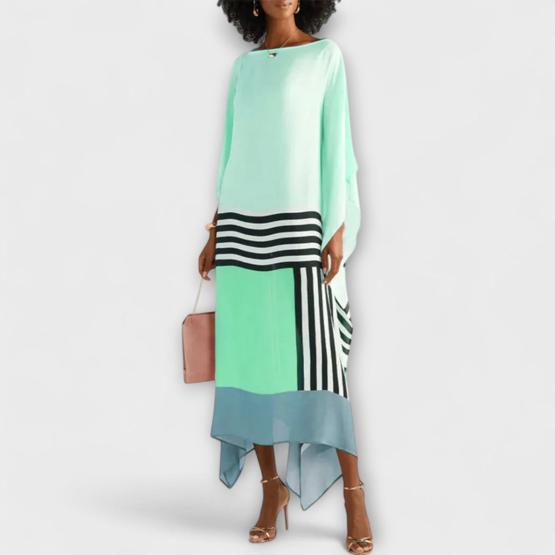 Elenora | Caftan géométrique ample