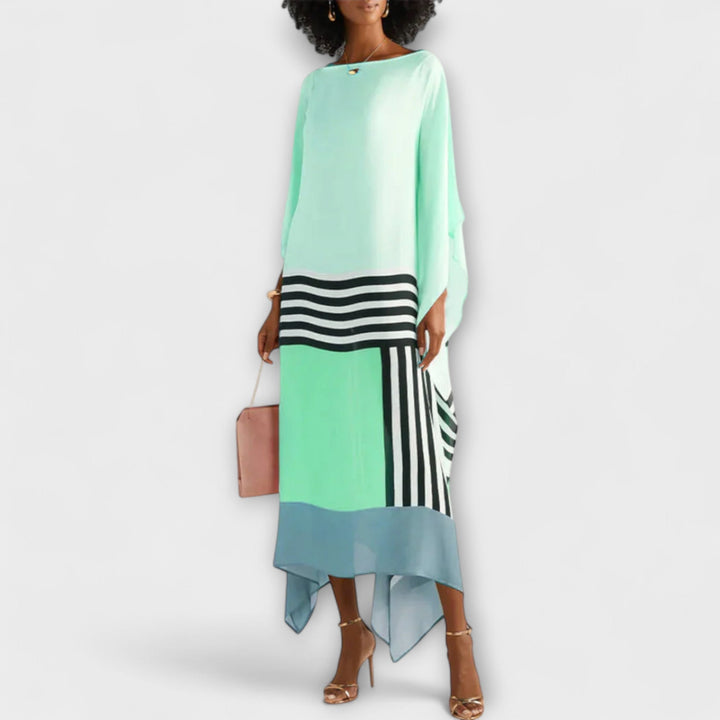 Elenora | Caftan géométrique ample