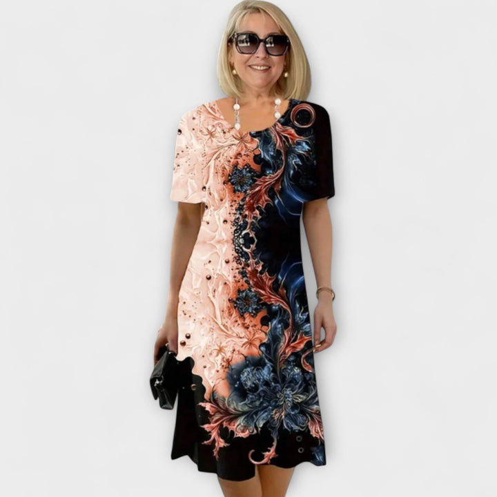 Barbara - Robe brise de fleurs d'été