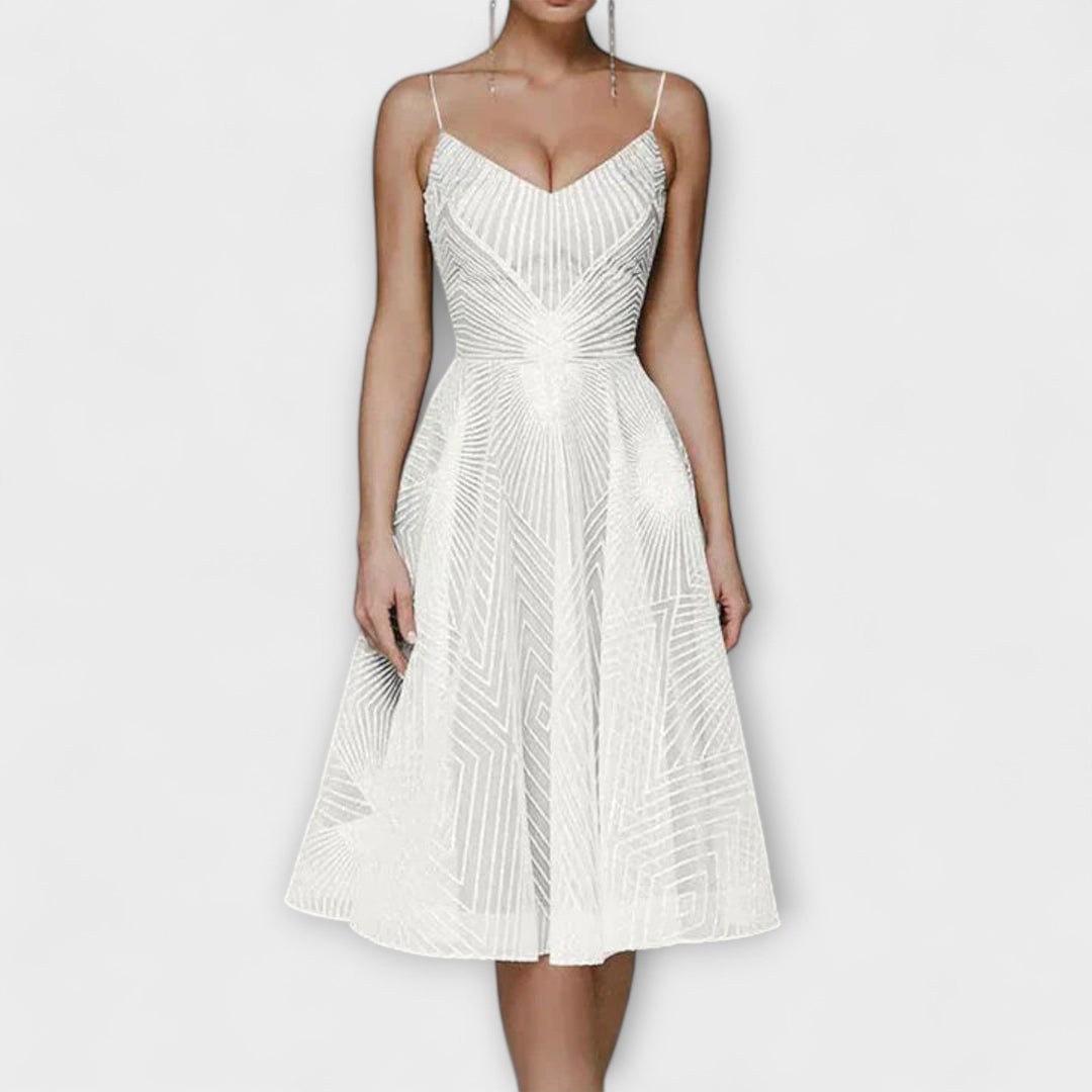 Elli | Robe de luxe brodée pour femme
