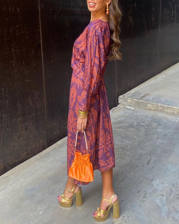 Sabrina - Robe midi élégante