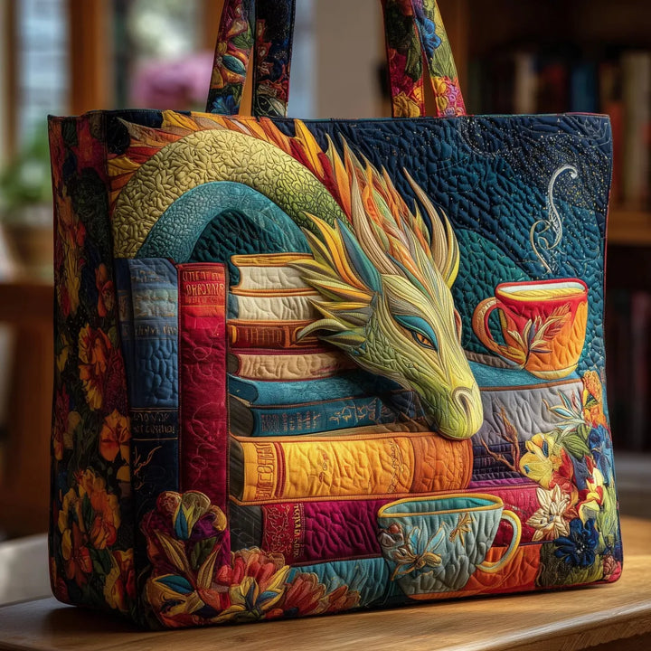 SAC MATELASSÉ | DRAGON LECTEUR