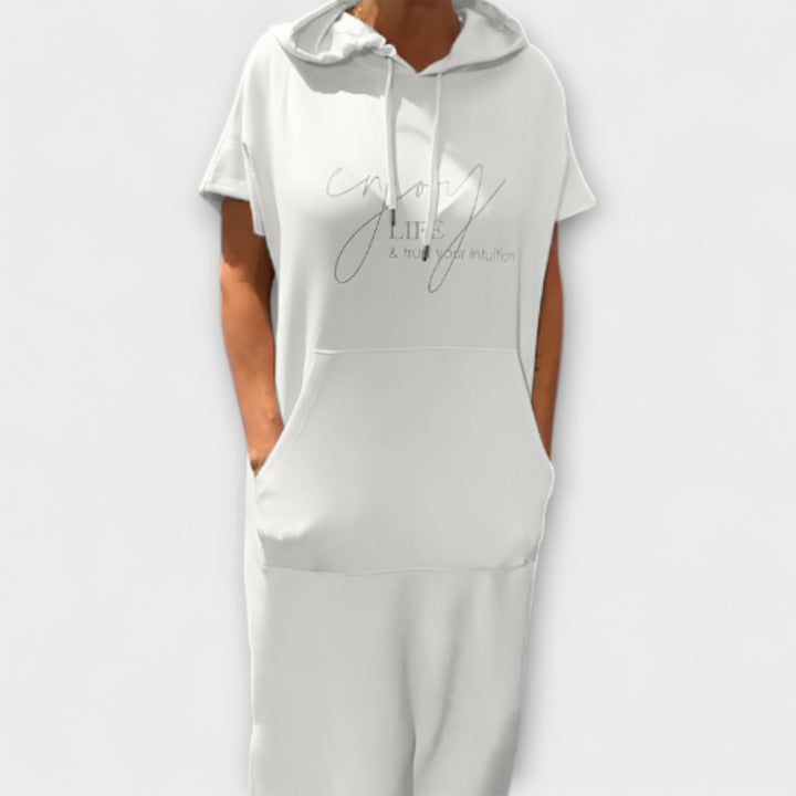 Daisy | Robe à capuche décontractée