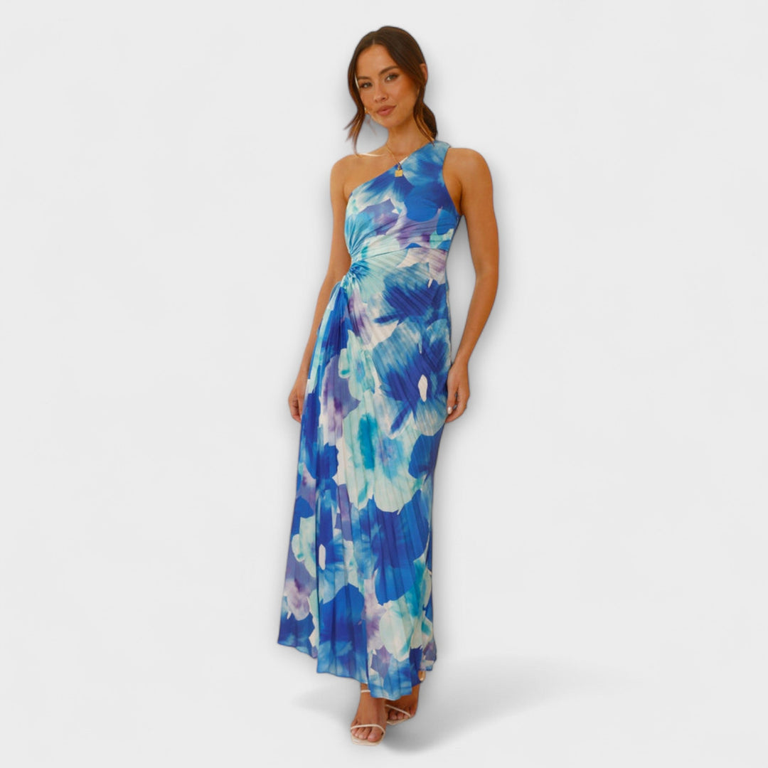 Sienna | Élégante robe maxi à découpes