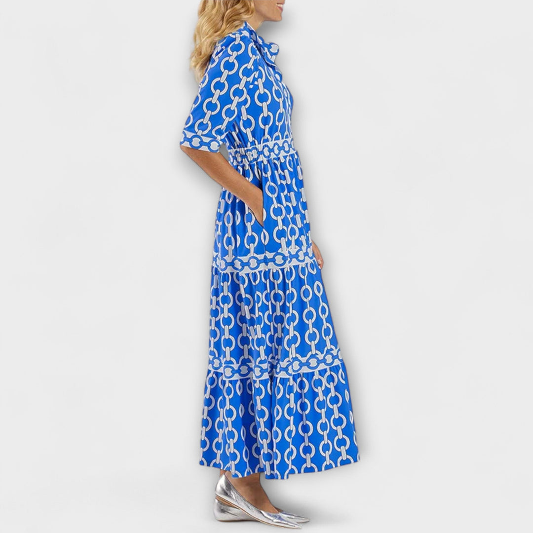 Sofia - Robe midi à chaînes