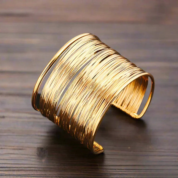 Bracelet rétro doré