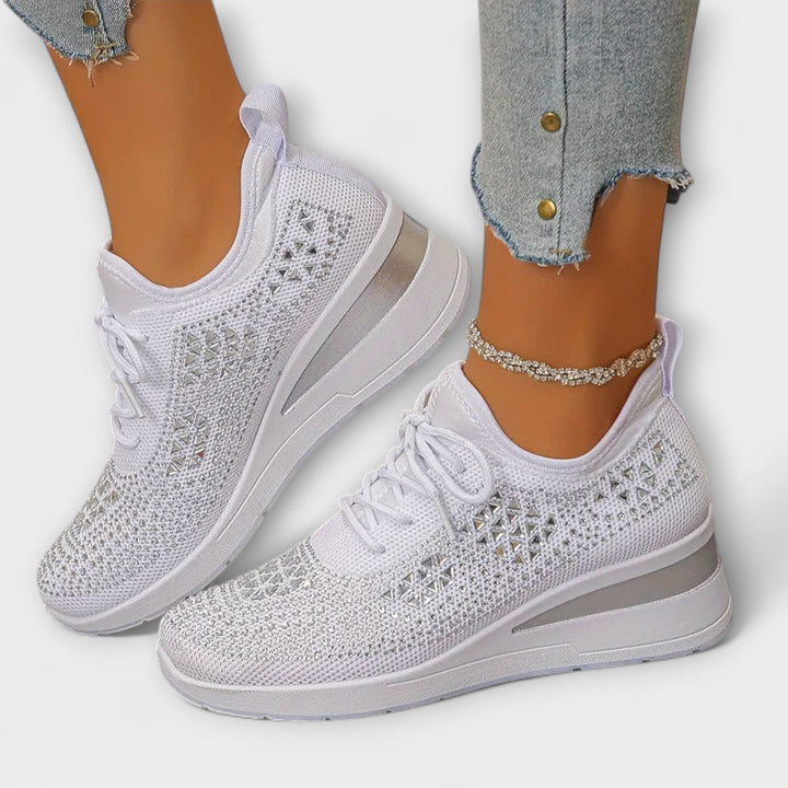 Giselle – Baskets orthopédiques scintillantes à strass