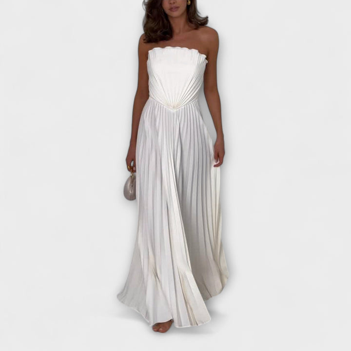 Athena | Robe plissée chic