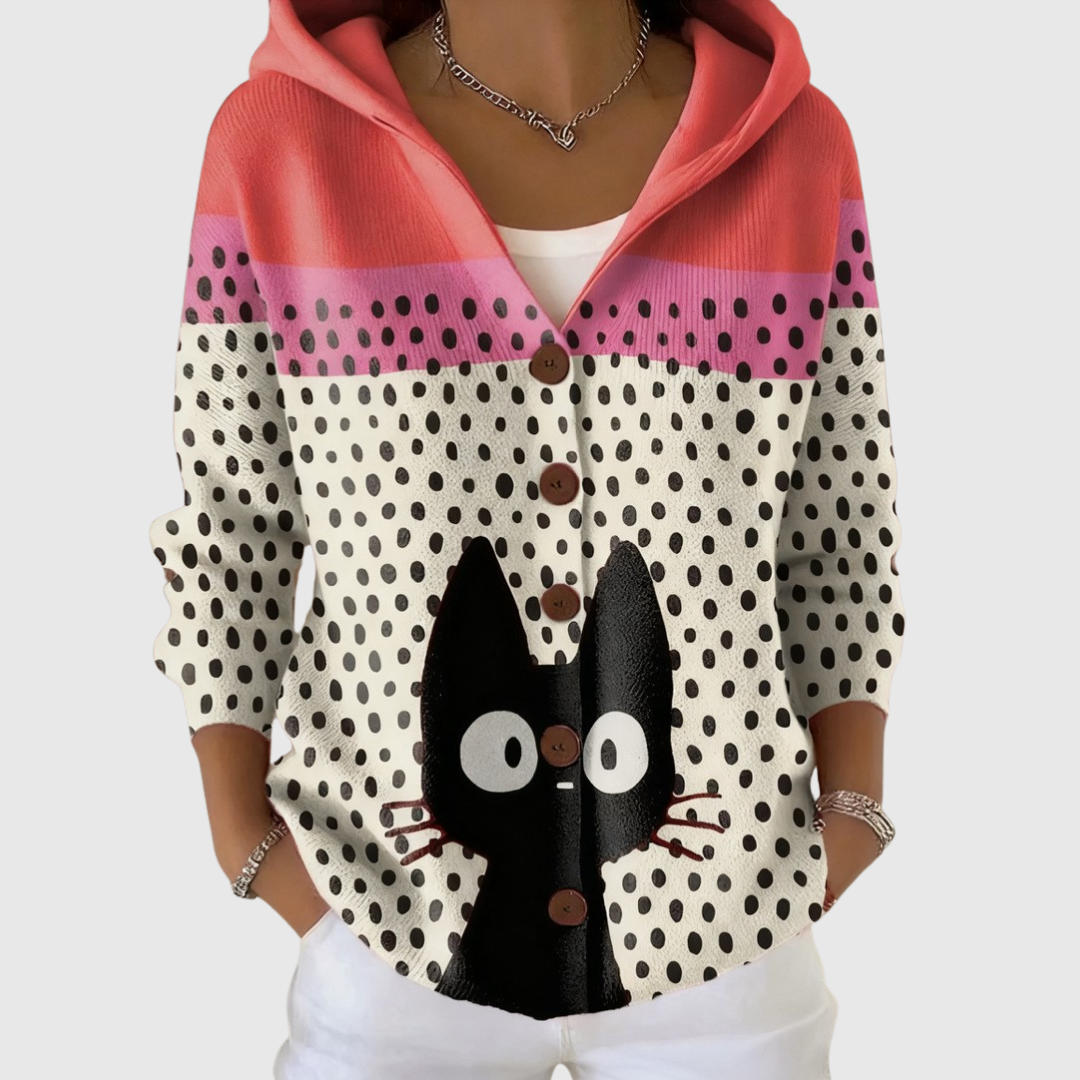 OONA | CARDIGAN TRICOTÉ CONFORT