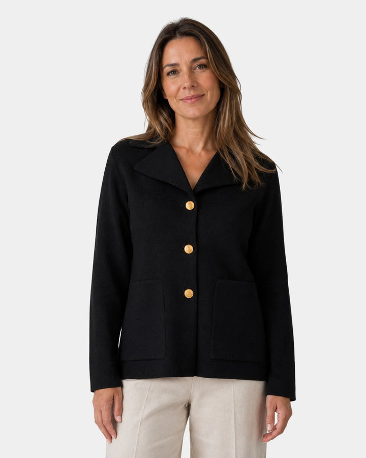 CELINE | CARDIGAN MÉRINOS TRICOTÉ