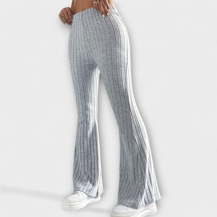 Jennifer - Pantalon évasé élégant