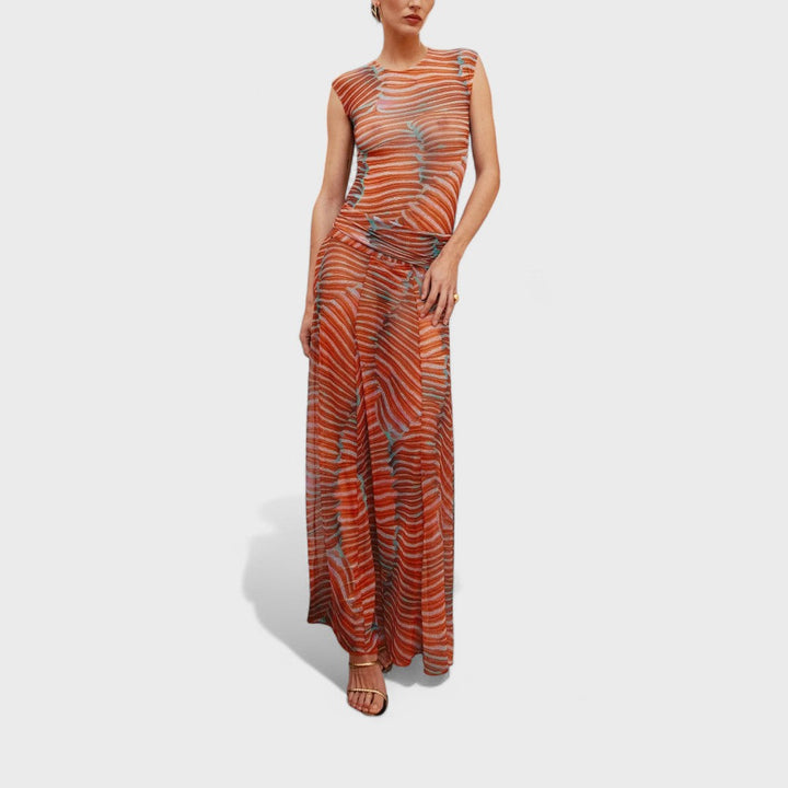 Martina | Élégante robe body à taille haute