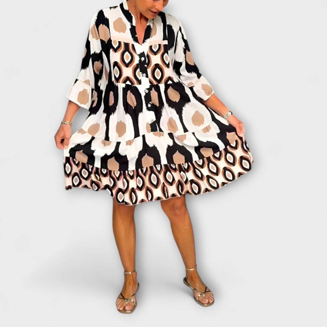 Lavira - Chic robe midi