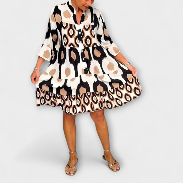 Lavira - Chic robe midi