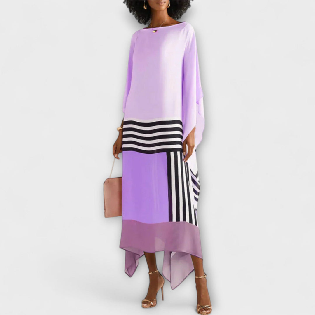 Elenora | Caftan géométrique ample