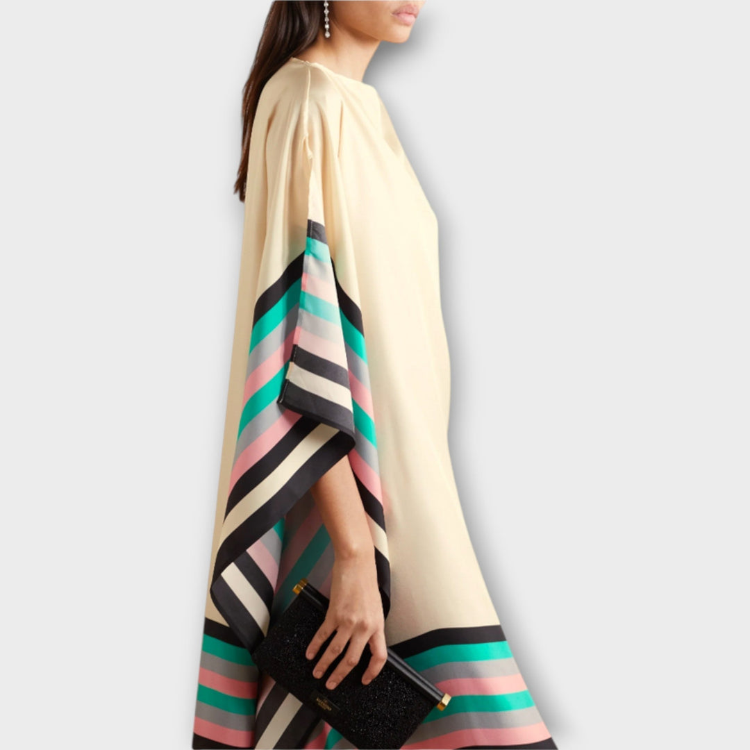 Elenora | Caftan géométrique ample