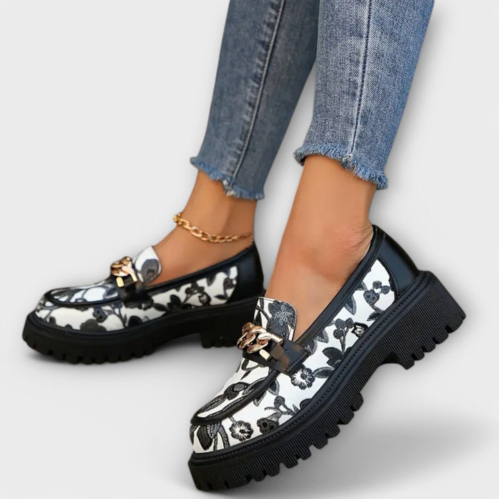 Sandra - Élégants mocassins rétro
