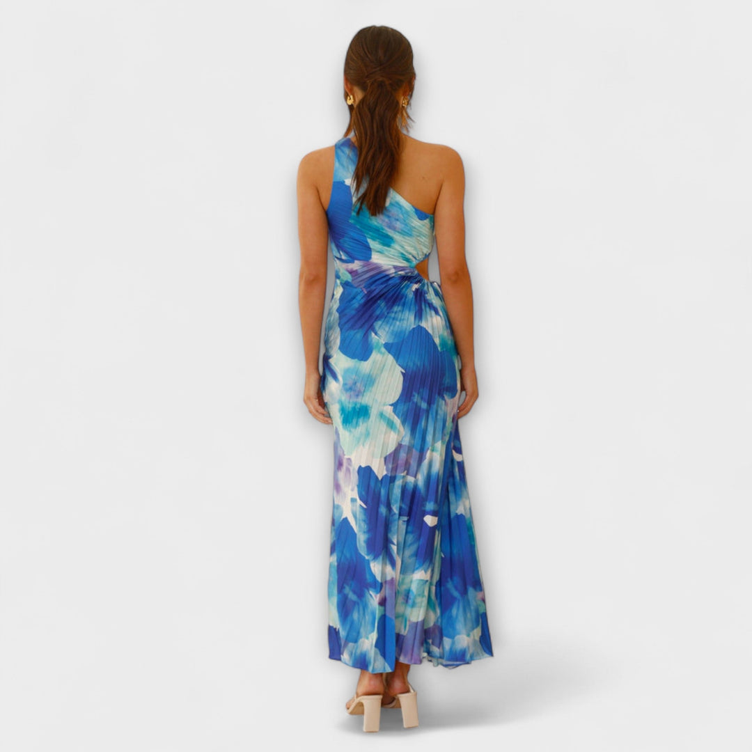 Sienna | Élégante robe maxi à découpes