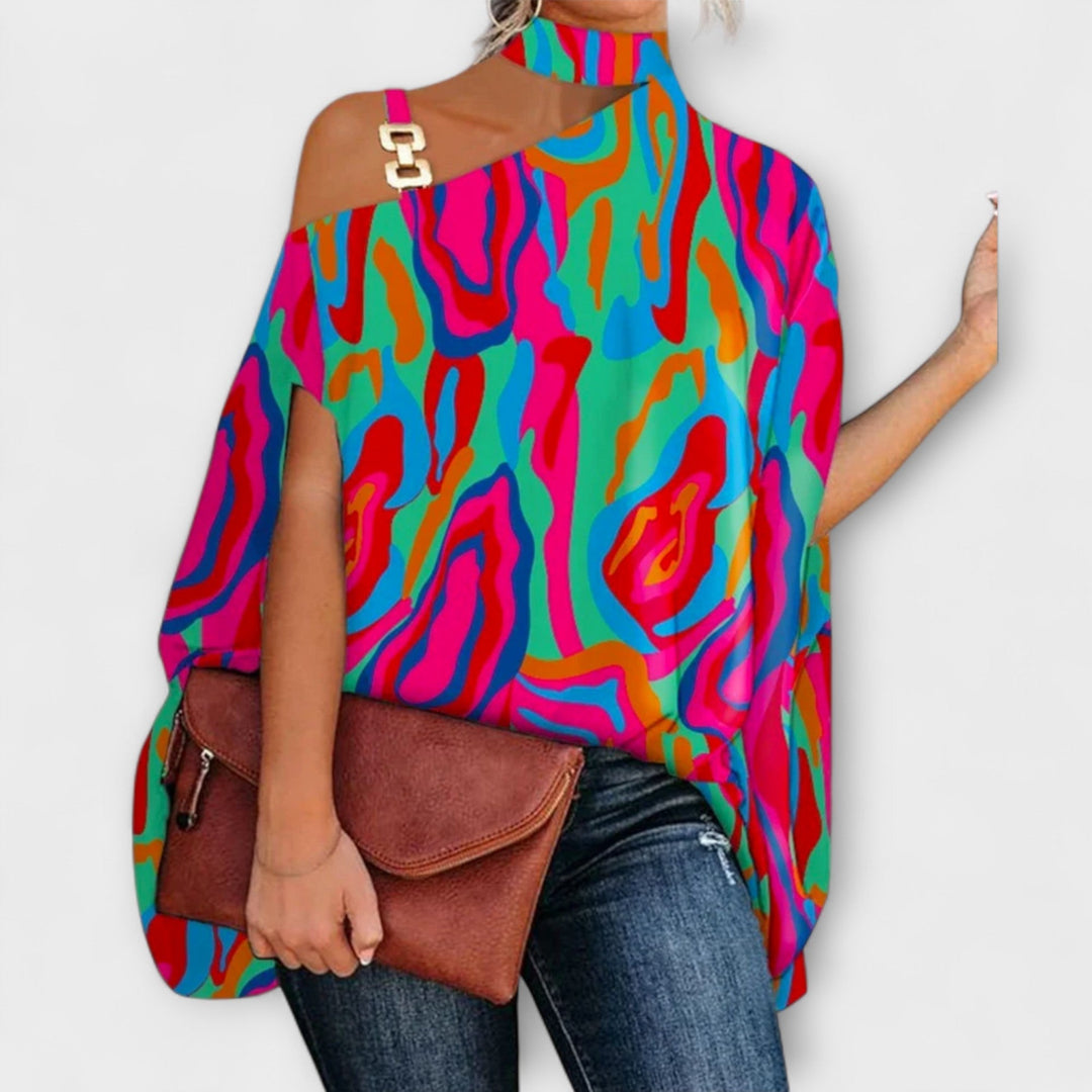 Nati - Blouse épaules dénudées pour femme