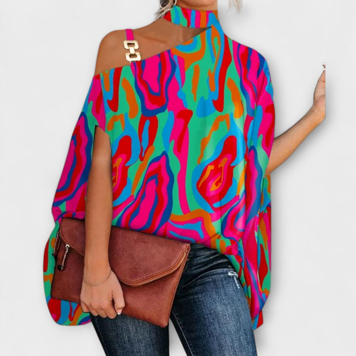 Nati - Blouse épaules dénudées pour femme