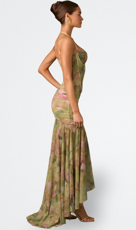 Isamara | Robe longue à corset