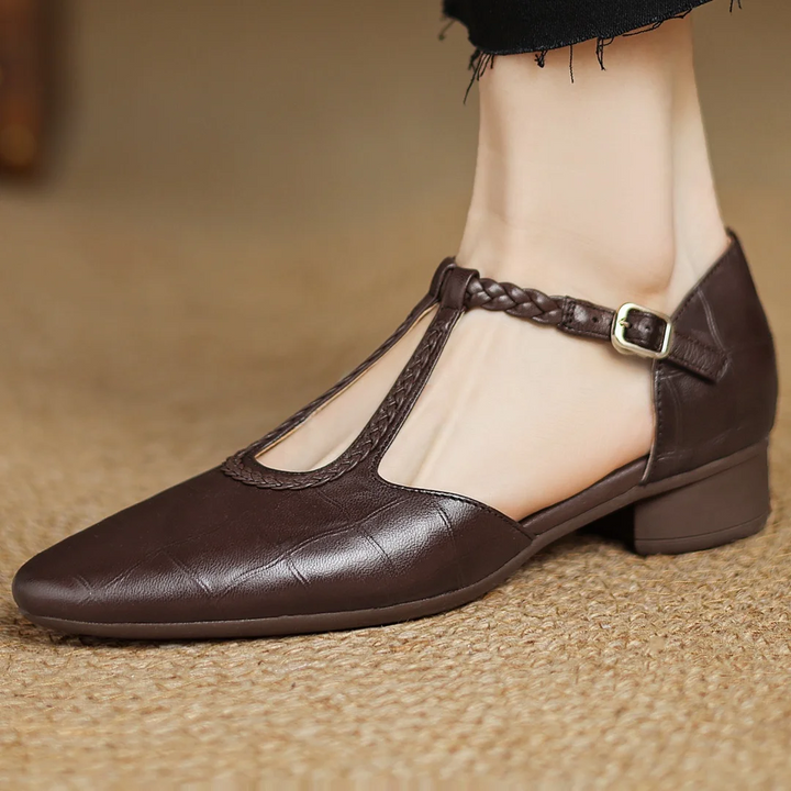 GINEVRA | CHAUSSURES CLASSIQUES EN CUIR TRESSÉ
