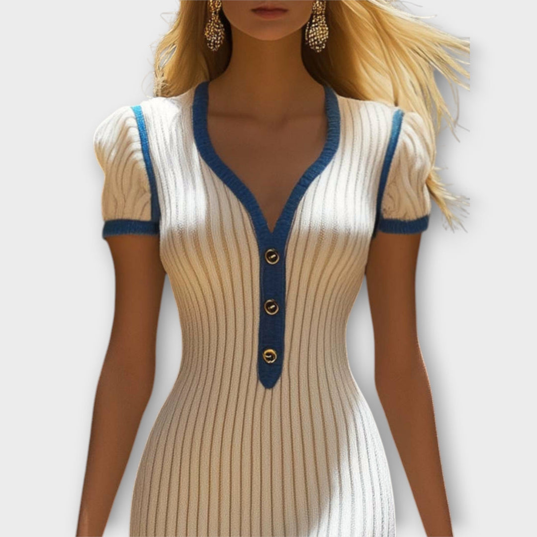 Ellena - Chic robe midi sirène