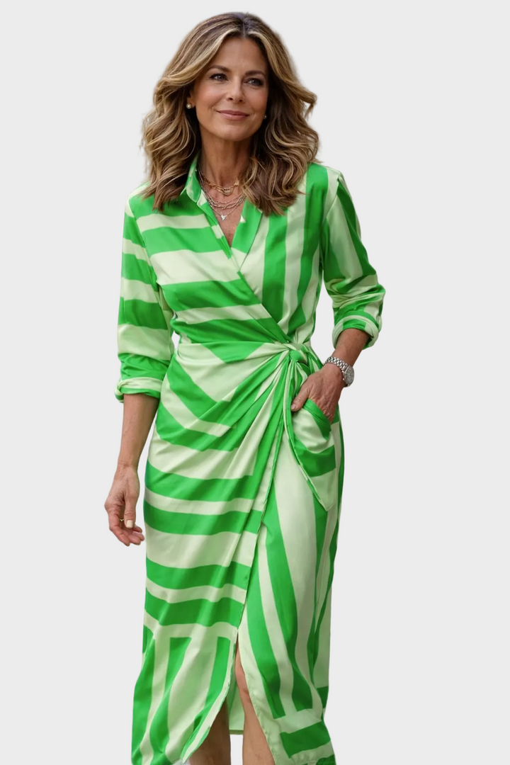 Lola | Robe maxi à imprimé graphique