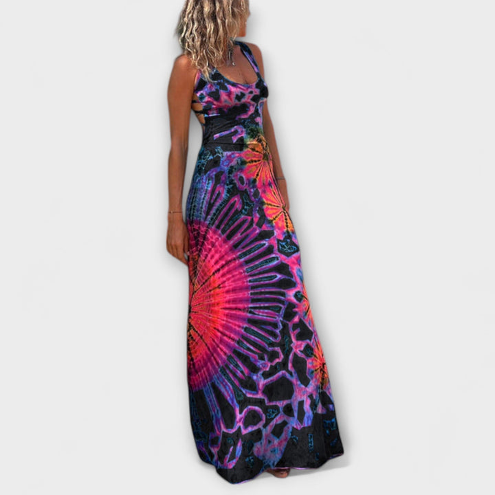 Ronja | Robe maxi à imprimé tie-dye La Bamba