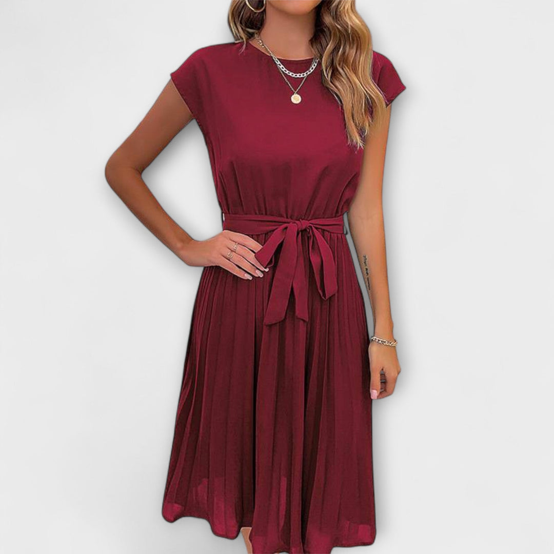 Élégante robe midi