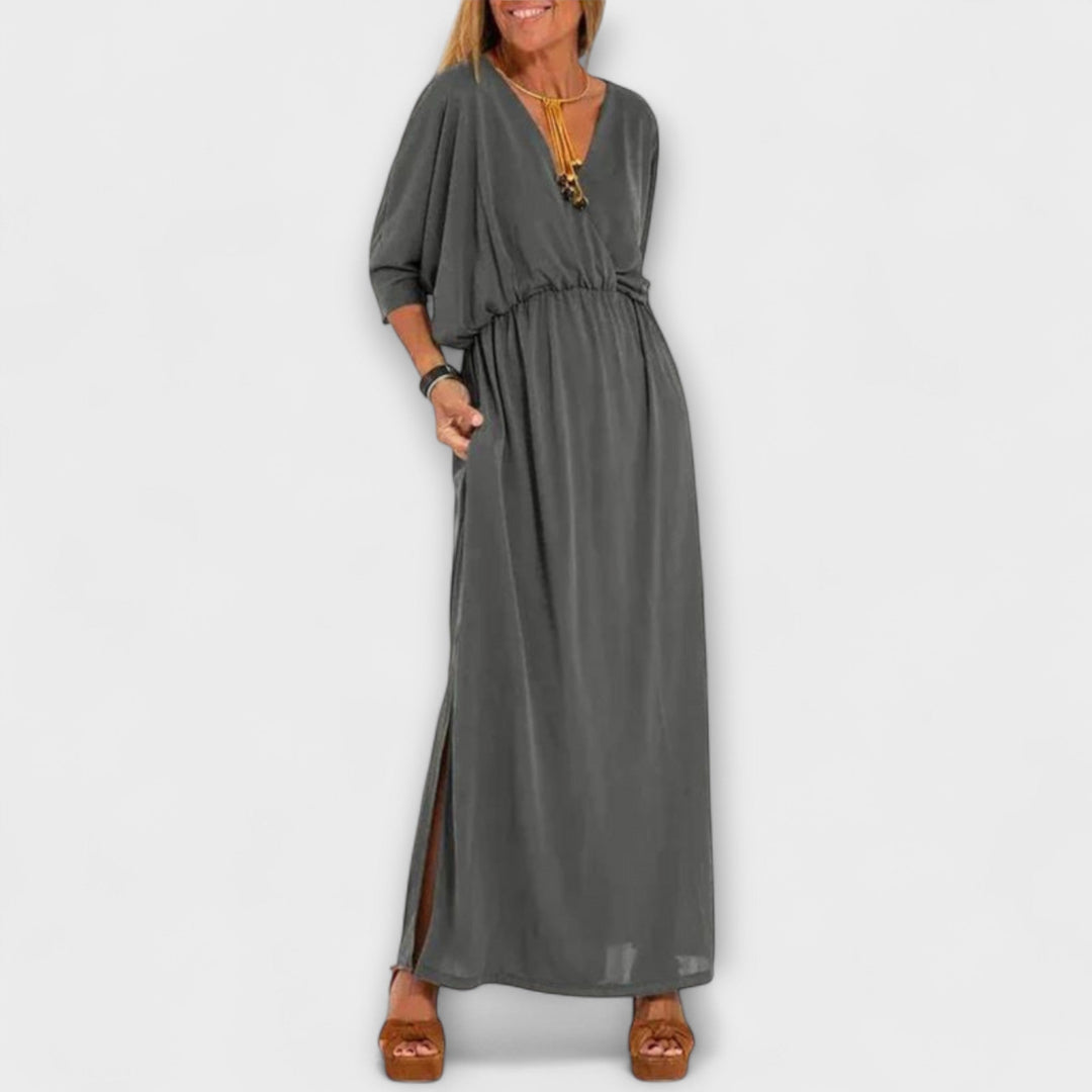 Lani - Robe longue rétro