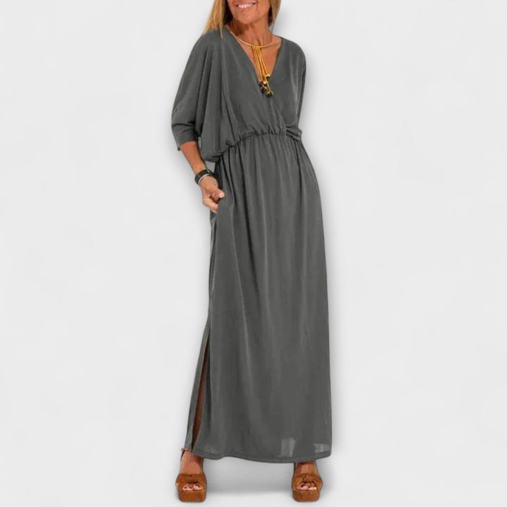 Lani - Robe longue rétro