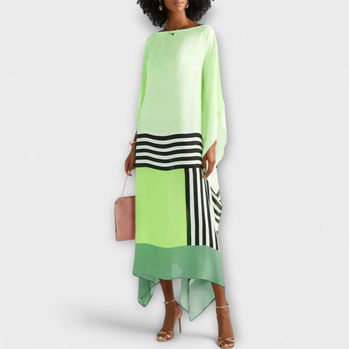 Elenora | Caftan géométrique ample