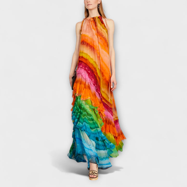 Iris | Robe de gala à volants