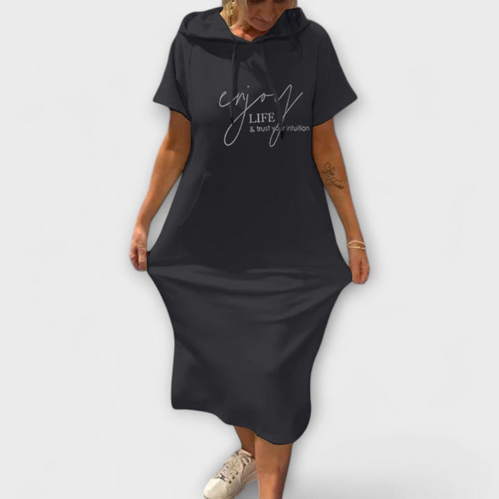 Daisy | Robe à capuche décontractée