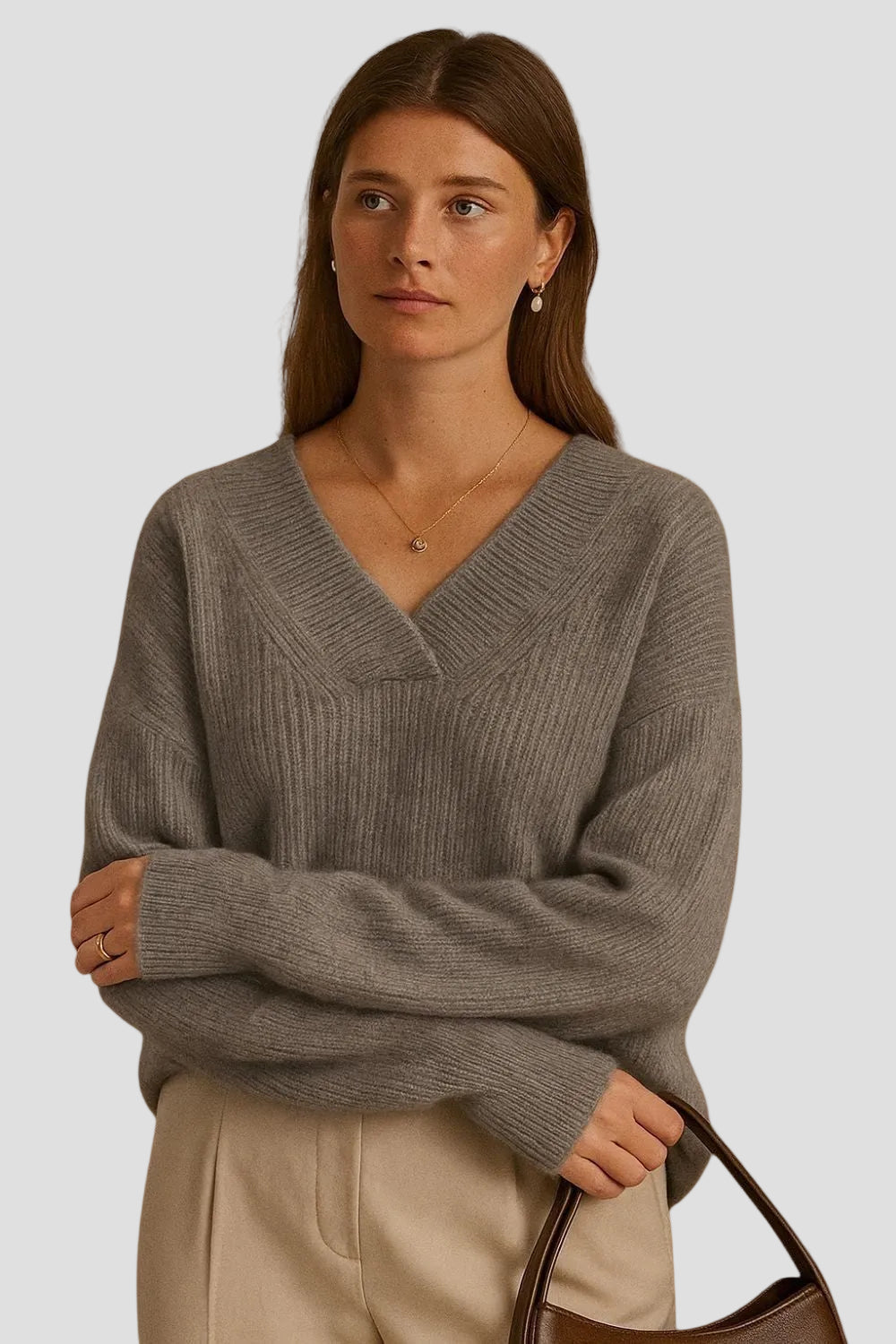 ÉLIANE | PULL CACHEMIRE ÉMERAUDE