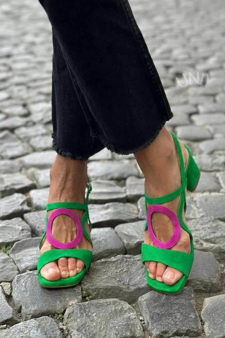 Seraina | Sandales d’été lumineuses à talons
