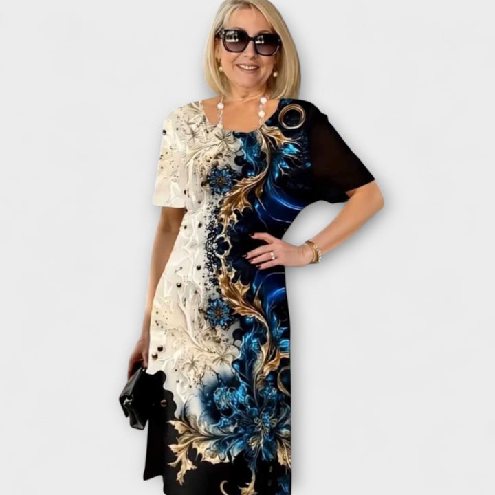 Barbara - Robe brise de fleurs d'été