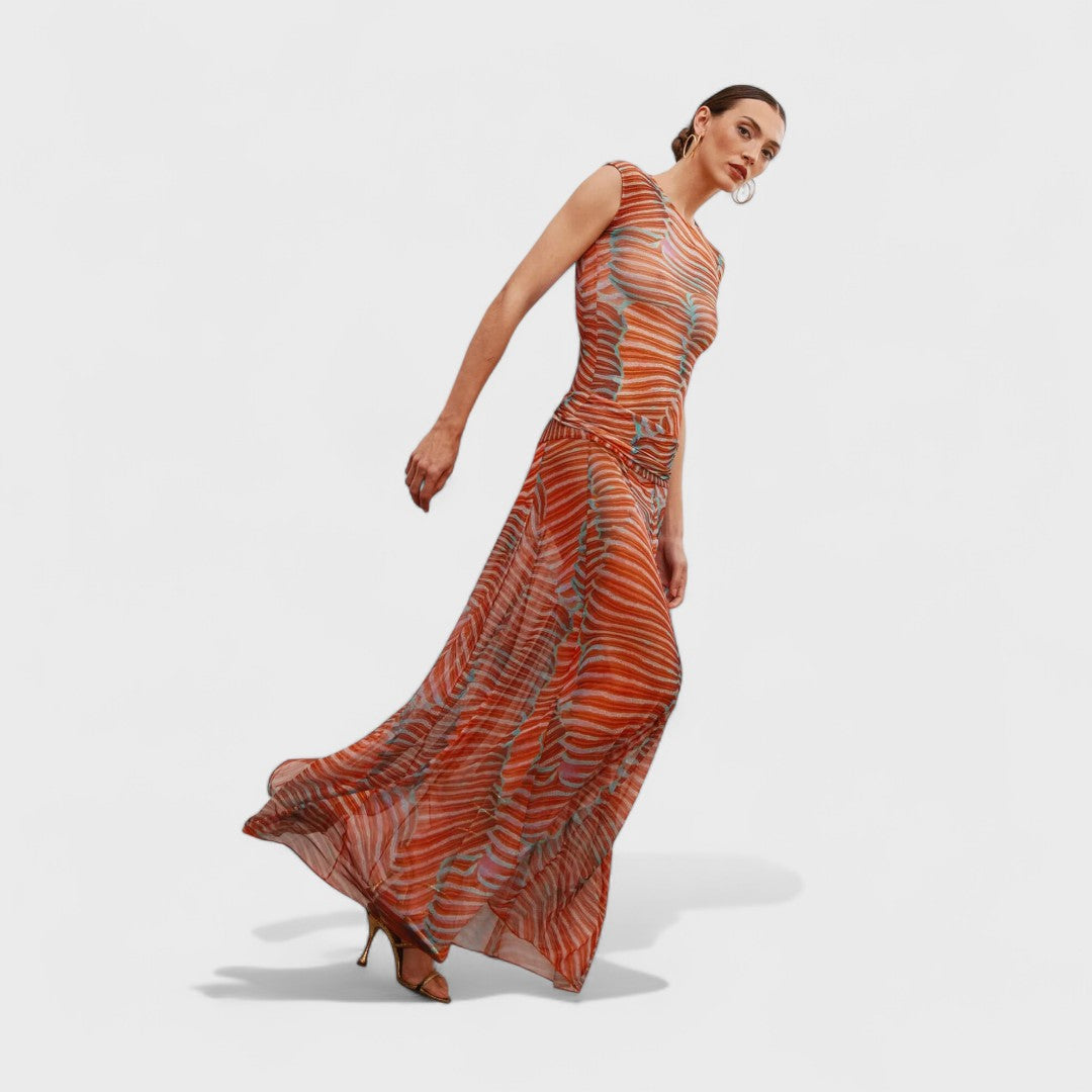 Martina | Élégante robe body à taille haute