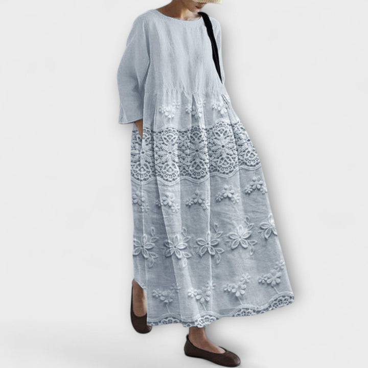 Isabella | Robe à motif dentelle