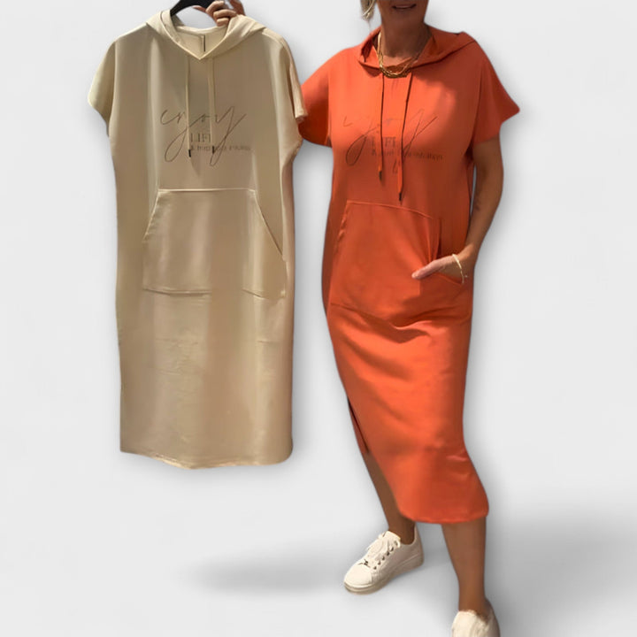 Daisy | Robe à capuche décontractée