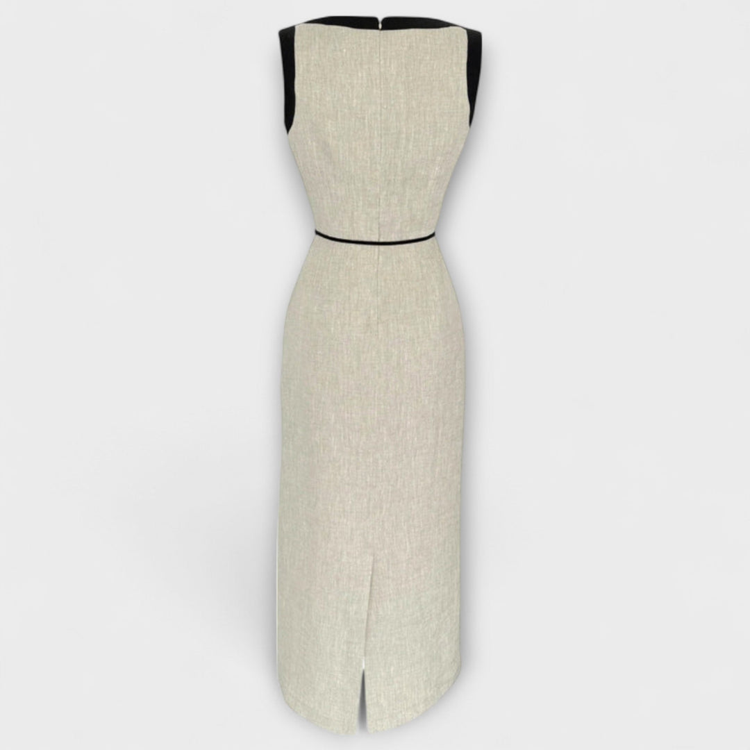 Irene - Robe chic sans manches