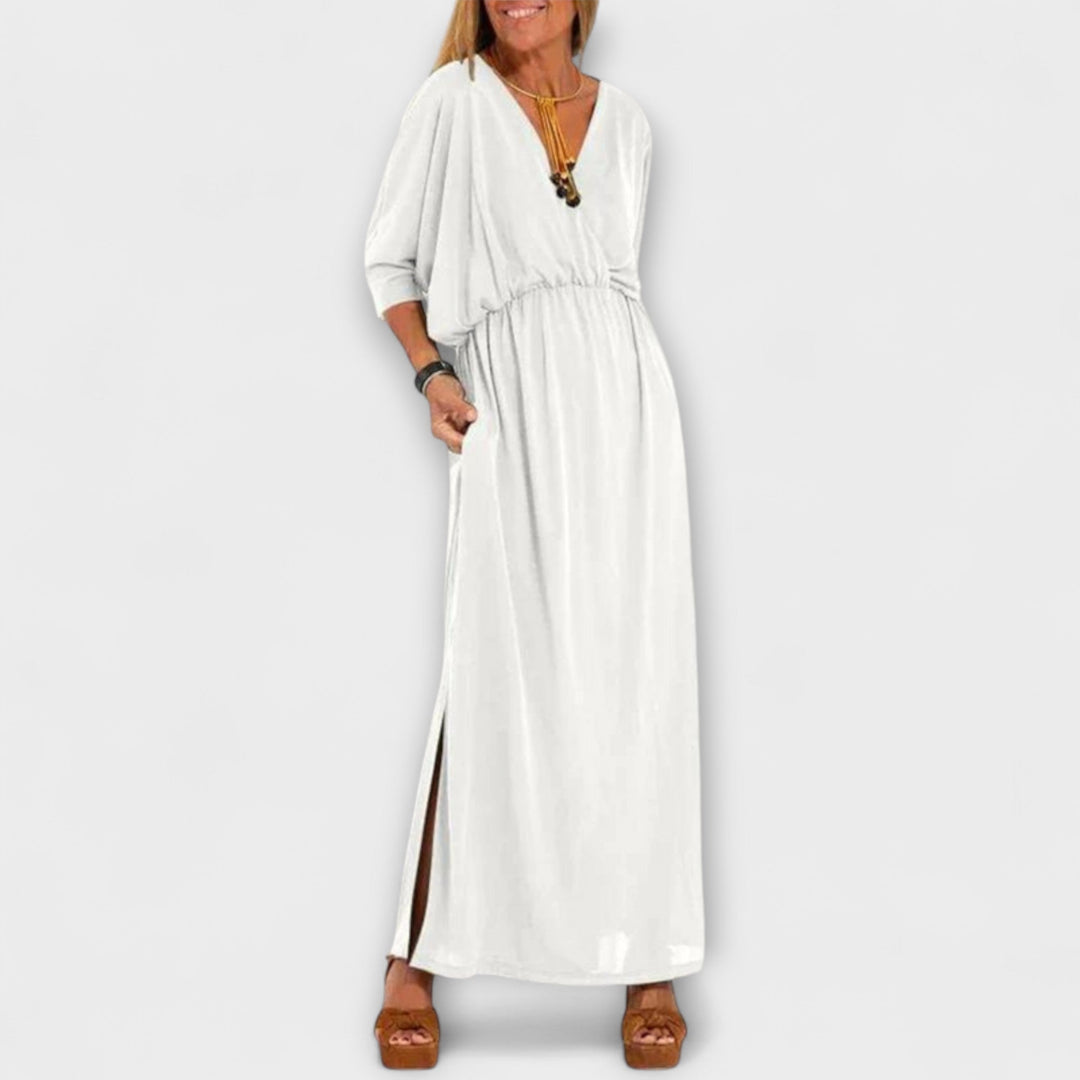 Lani - Robe longue rétro