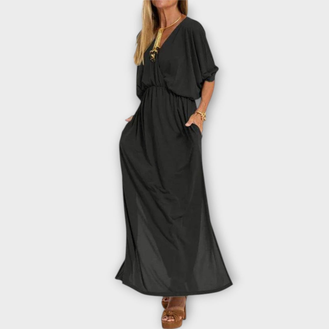 Lani - Robe longue rétro