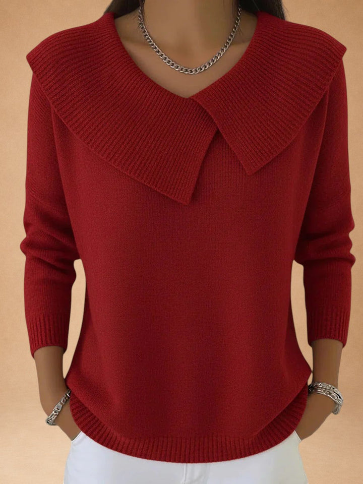 NIKOLETA | PULL CHAUD COL DOUX