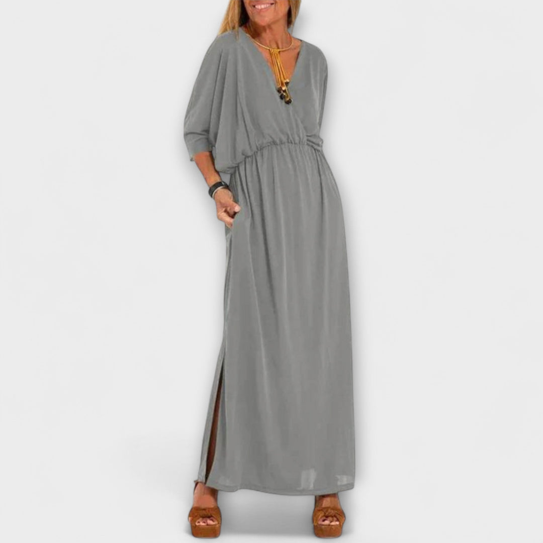 Lani - Robe longue rétro