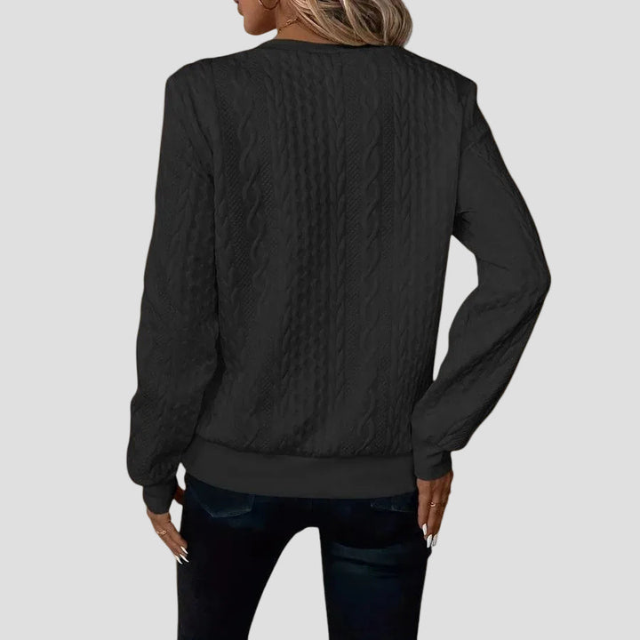 PAGONA | CARDIGAN ZIPPÉ EN TRICOT
