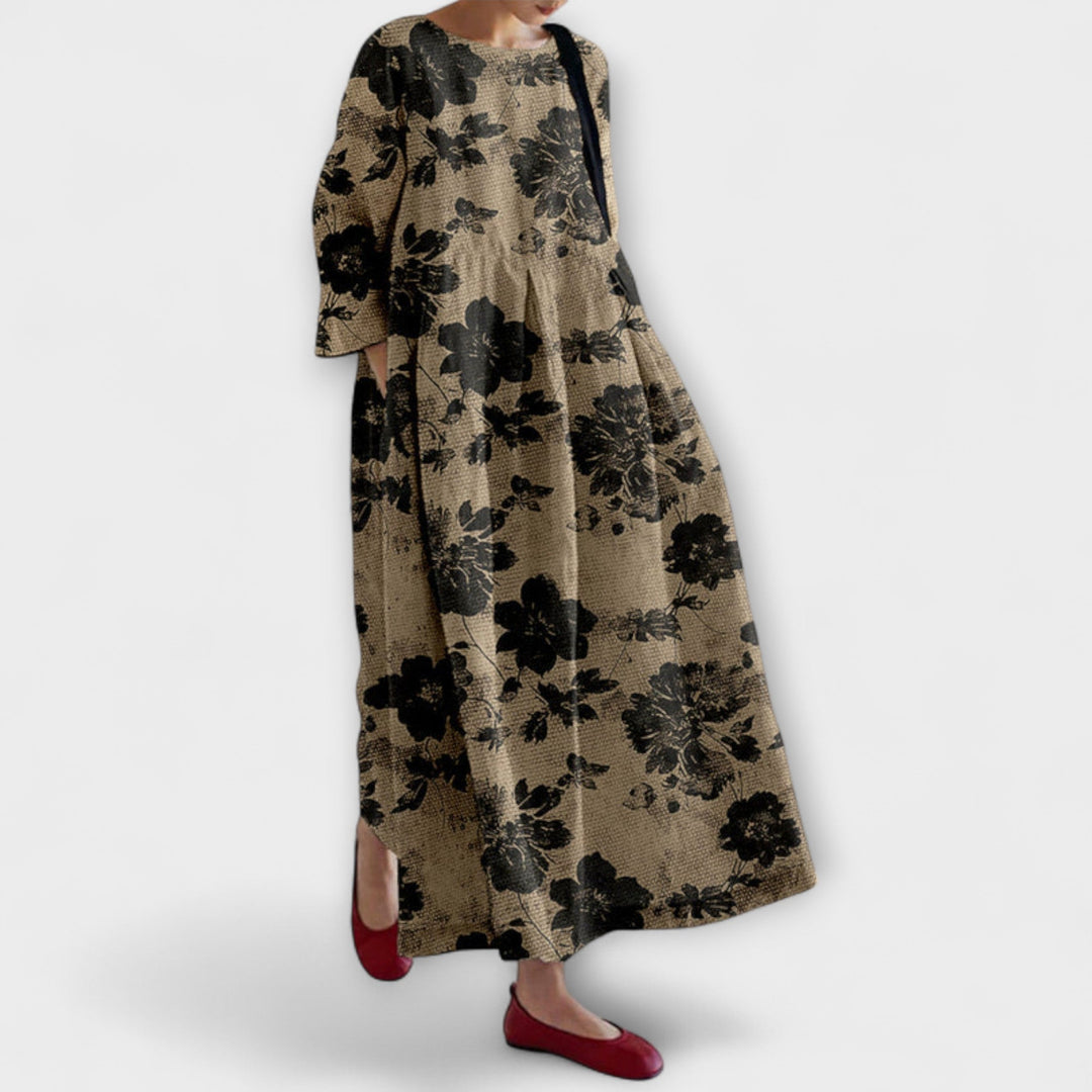 Violet | Robe au charme botanique