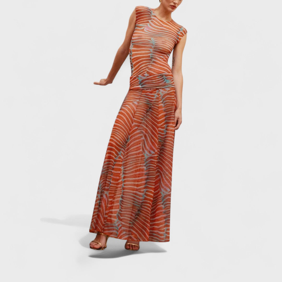 Martina | Élégante robe body à taille haute